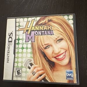 Nintendo DS Hannah Montana Game - Purple, Gold, Black
